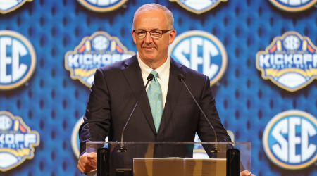 Greg Sankey, Texas president discuss possible SEC, Big Ten scheduling agreement as talks remain ongoing