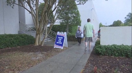 Louisiana voters line up after early voting opened Friday