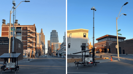 Security cameras and lights put up in Kansas City Crossroads