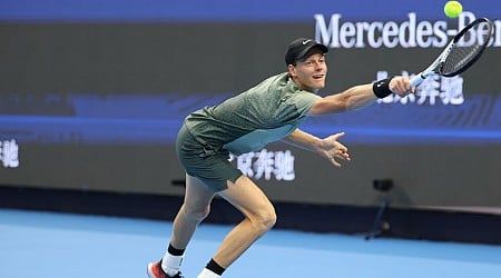 Sinner survives in Beijing; Fritz loses in Japan