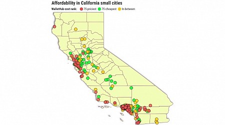 California has 13 of the most unaffordable small US cities