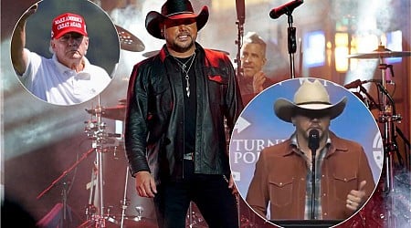 Jason Aldean Shares 'Amazing' Trump Story at Rally