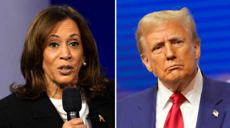 Harris, Trump hold dueling events in Texas on Friday