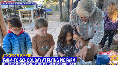 The School Buzz: Ute Pass Elementary students learn 'farm to table' skills