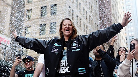 WNBA champions the New York Liberty transformed the Financial District into a party to celebrate their record-breaking season