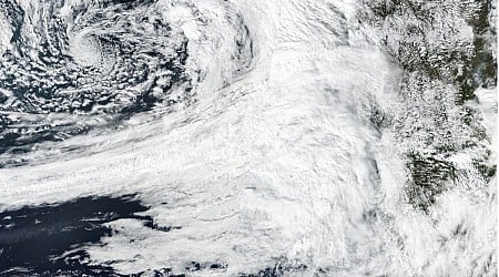 Satellite Images Capture Huge Atmospheric River Sweeping Over Alaska and Canada