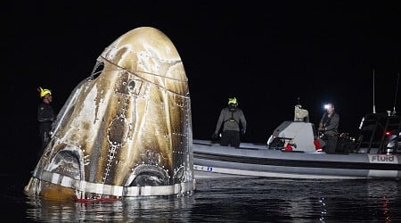 SpaceX Brings Stalled Astronauts Home