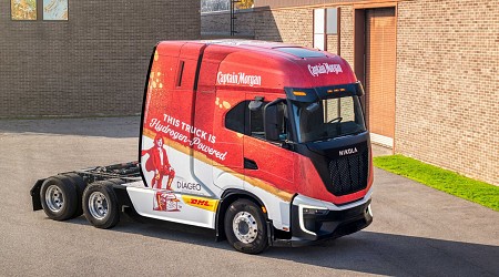 DHL getting 2 Nikola hydrogen trucks, and they aren't in California