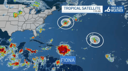 Hurricane Watch Issued for Puerto Rico as Tropical Storm Fiona Threatens With Heavy Rains