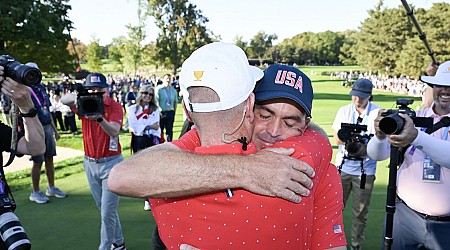 Golf fans flood Keegan Bradley with love after clinching Presidents Cup for Americans