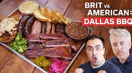 A British tourist and an American find the best barbecue in Dallas-Fort Worth, Texas