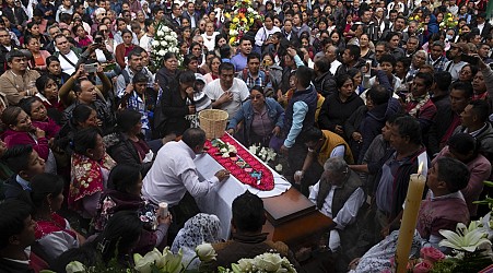 Hundreds mourn Catholic priest and Indigenous peace activist killed in southern Mexico