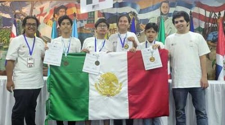 México, primer lugar en olimpiada de matemáticas centroamericana