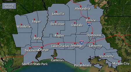 Texas and Louisiana Drivers Told To 'Slow Down' This Morning