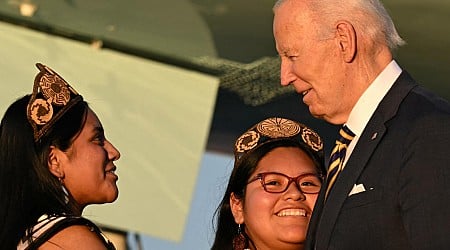 Biden delivers "long overdue" apology in Arizona for Indian boarding school atrocities