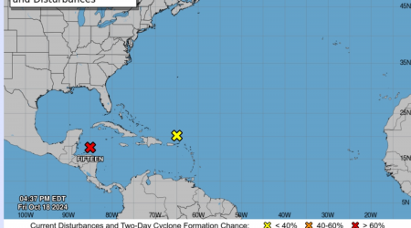 National Hurricane Center Issues Warning on Potential Tropical Storm Nadine