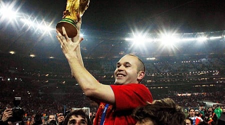 Former Spain and Barcelona football great Andres Iniesta retires at 40