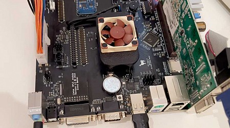 This ITX motherboard plays DOS games on native hardware