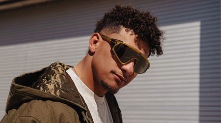 Photo: Patrick Mahomes Unveils New Signature Eyewear Ahead of Chiefs' Game vs. Saints