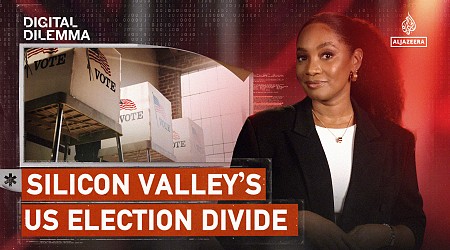 Silicon Valley’s US election divide