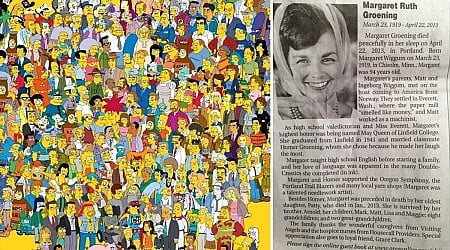 Is Every ‘Simpsons’ Character Accounted for in Matt Groening’s Mother Obituary?