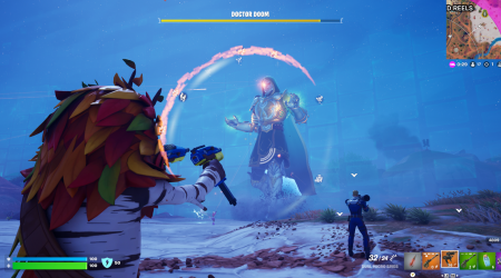 Fortnite live event sees 5.6m players defeat Doctor Doom in hour-long battle