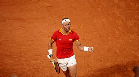 Rafael Nadal hield misschien meer van het vechten voor een zege, dan van het winnen zelf