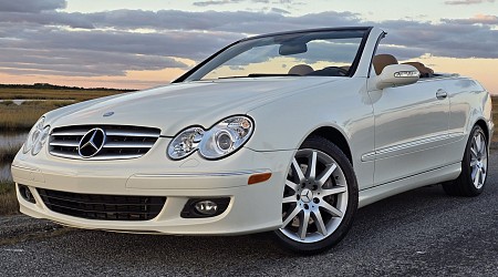 31k-Mile 2007 Mercedes-Benz CLK350 Cabriolet