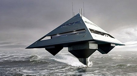 Remember the flying pyramid? The crazy yacht just may come to fruition