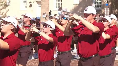 WATCH: USC Marching Band prepares for Macy’s Thanksgiving Day Parade