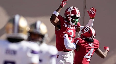 No. 13 Indiana beats Washington, moves to 8-0