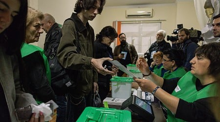 Georgia Votes in High-Stakes Election Under Specter of Russian Interference