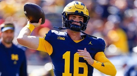 Report: Davis Warren Named Michigan Qb1 over Alex Orji for MSU Game by Sherrone Moore