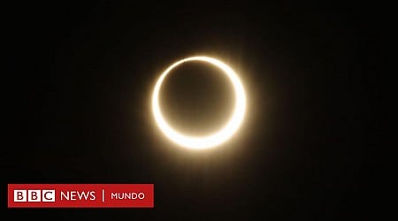 Qué es un eclipse "anillo de fuego" como el que se verá desde Chile y Argentina este 2 de octubre