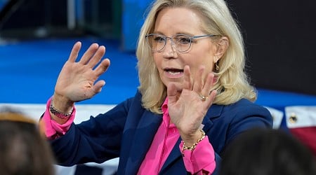 Liz Cheney campaigns with Harris and condemns Trump’s ‘depraved cruelty’