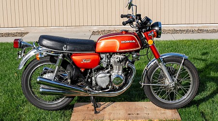 1972 Honda CB350F at No Reserve