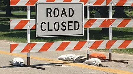 Lanes closed on Noland Road for emergency water main repair