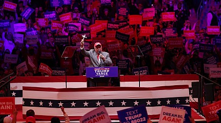 Donald Trump’s Madison Square Garden Rally Opens With Speakers Ranting About “F—ing Illegals,” Puerto Rico A “Floating Pile Of Garbage” And Kamala Harris As The “Antichrist”