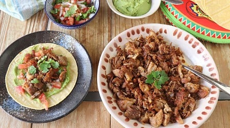 Esta es la forma más fácil de hacer unos auténticos tacos de carnitas mexicanos: en olla programable