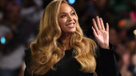 Beyoncé Proves Officecore Isn’t Going Anywhere At Kamala Harris Rally - Essence