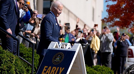 Biden casts 2024 election ballot near his Delaware home