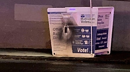 Ballot drop box fires under investigation in Oregon, Washington after hundreds of ballots destroyed