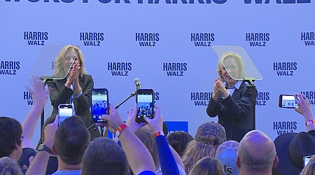 Campaign visits in Wisconsin continue as Jill Biden, Gwen Walz visit La Crosse