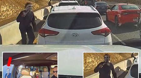 Drivers stuck in traffic startled by 'Michael Myers' in Arizona