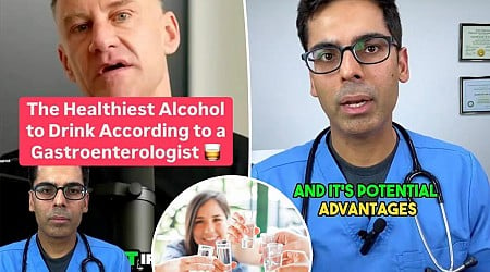 The healthiest type of alcohol, according to a GI doctor