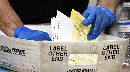 Hundreds of ballots discovered after they fell off truck in Florida