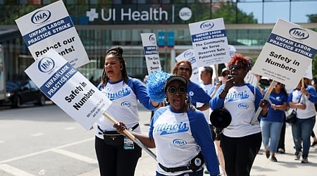 Nurses at University of Illinois Hospital vote to authorize second strike