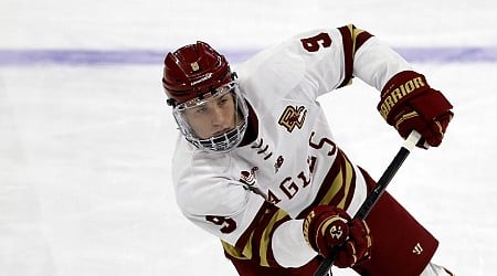 Boston College hockey's Ryan Leonard proves his spot on the penalty kill