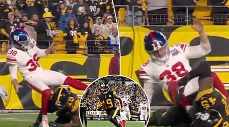 Giants hosed by referees missing Steelers penalty on massive touchdown