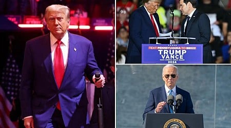 Trump slams Joe Biden’s ‘garbage’ comment during Pennsylvania rally